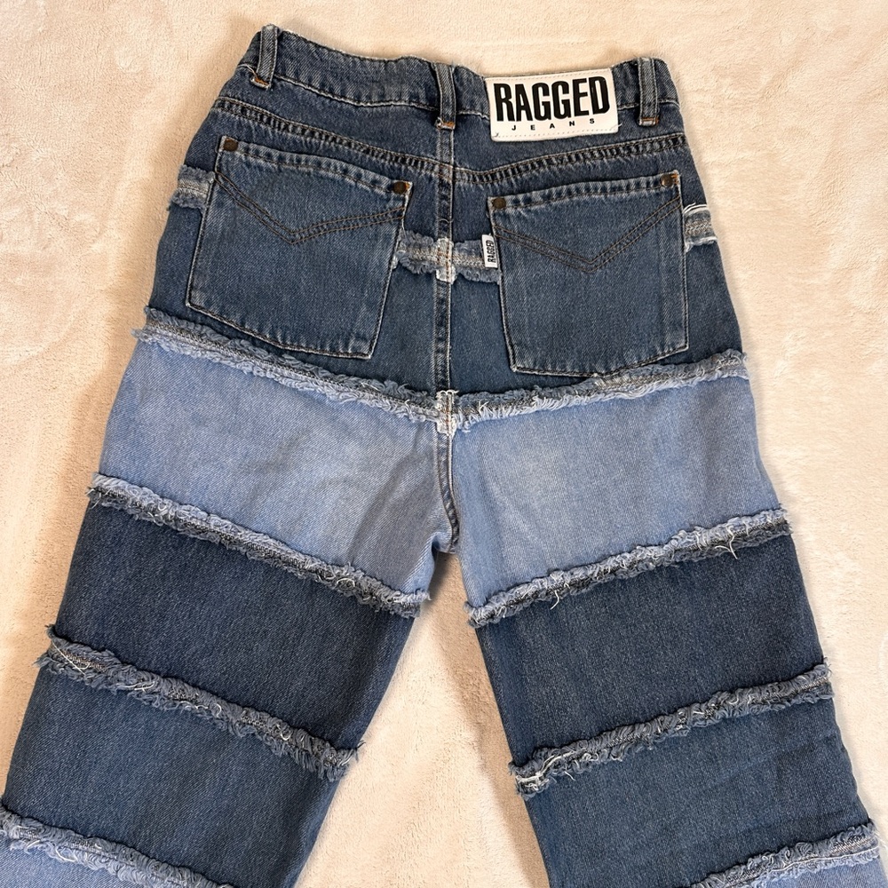 Ragged Priest Patchwork Jeans - image 4